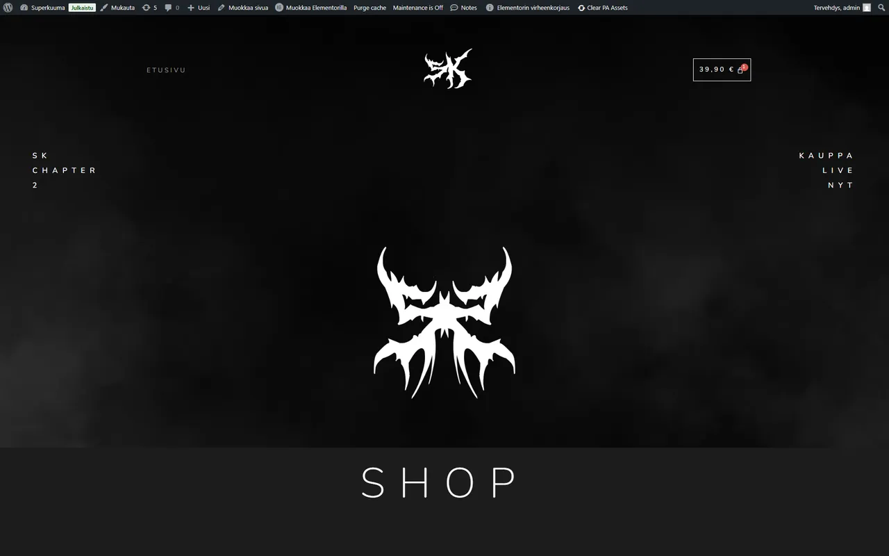 Screenshot: Superkuuma.fi